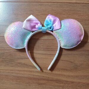Disney Pastel Sparkly Minnie Mouse Ears